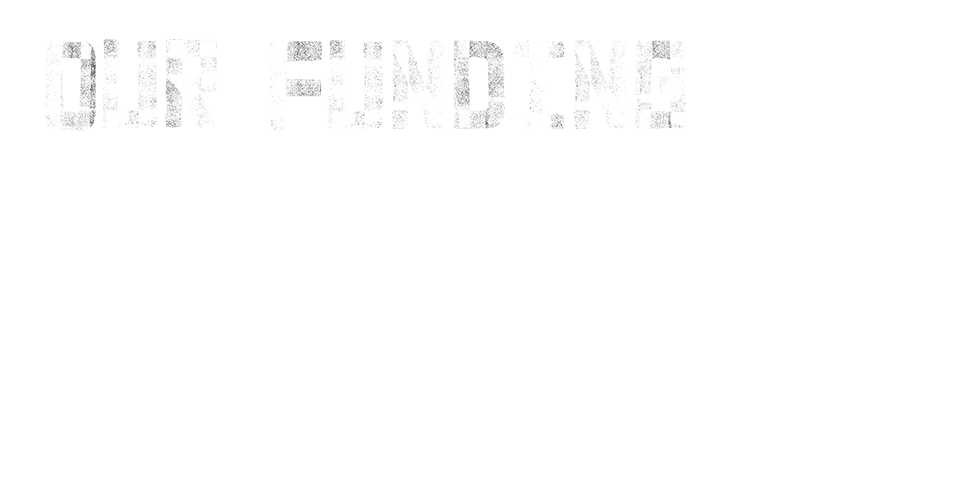 Our funding