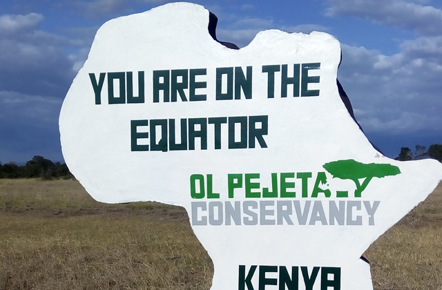 Equator Sign