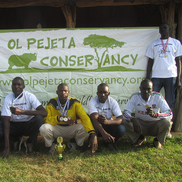 Gold, Silver and Bronze for Ol Pejeta at the 2014 Highland Games!