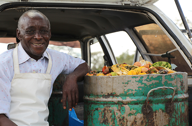 ENTREPRENEUR SEES OPPORTUNITY IN OL PEJETA FOOD WASTE