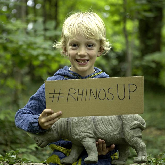 Six-year-old Frankie hatches a plan to save the world’s rarest rhinos from extinction