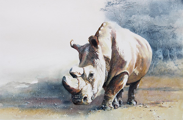 ‘Sudan’ – in Memory of the Last Male Northern White Rhino.