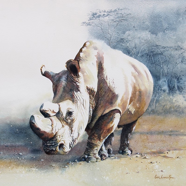 ‘Sudan’ – in Memory of the Last Male Northern White Rhino.
