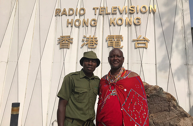 Ol Pejeta’s James Mwenda becomes conservation superhero in Hong Kong