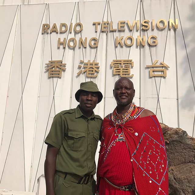 Ol Pejeta’s James Mwenda becomes conservation superhero in Hong Kong