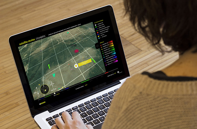 Satellite Stories: wildlife movement data brought to life